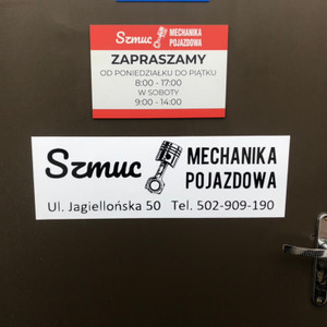 Szmuc mechanika pojazdowa