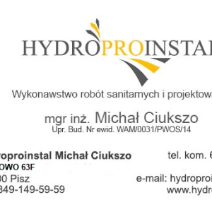 Hydroproinstal Michał Ciukszo