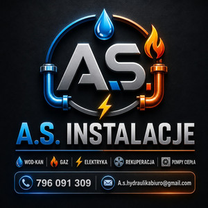 AS Hydraulika (INSTALACJIE WOD/KAN, INSTALACJIE GAZOWE, INSTALACJIE POMP CIEPŁA