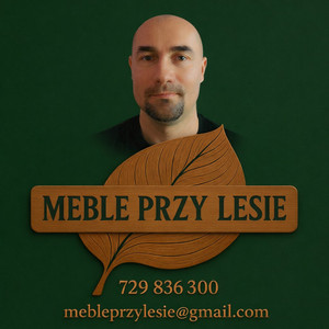 Meble przy lesie