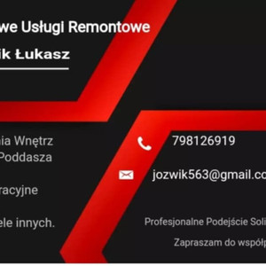 Łukasz Jóźwik Wykończenia Wnętrz