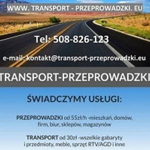 Uslugi transportowe- przeprowadzki