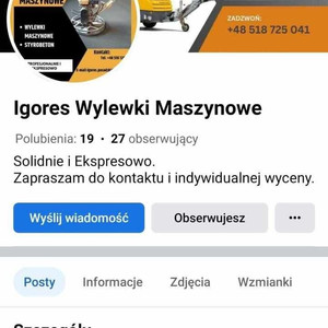 Igores Wylewki Maszynowe Igor Bodzioch