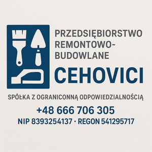 PRZEDSIEBIORSTWO REMONTOWO- BUDOWLANE CEHOVICI SPÓLKA Z OGRANICZONA ODPOWIEDZIALNOSCIA.