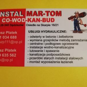 Instal MarTom Co Wod Kan Bud