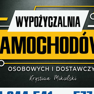 Wypożyczalnia samochodów Krystian Mikulski