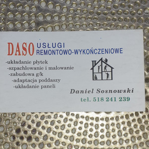 DASO Usługi remontowo-wykończeniowe